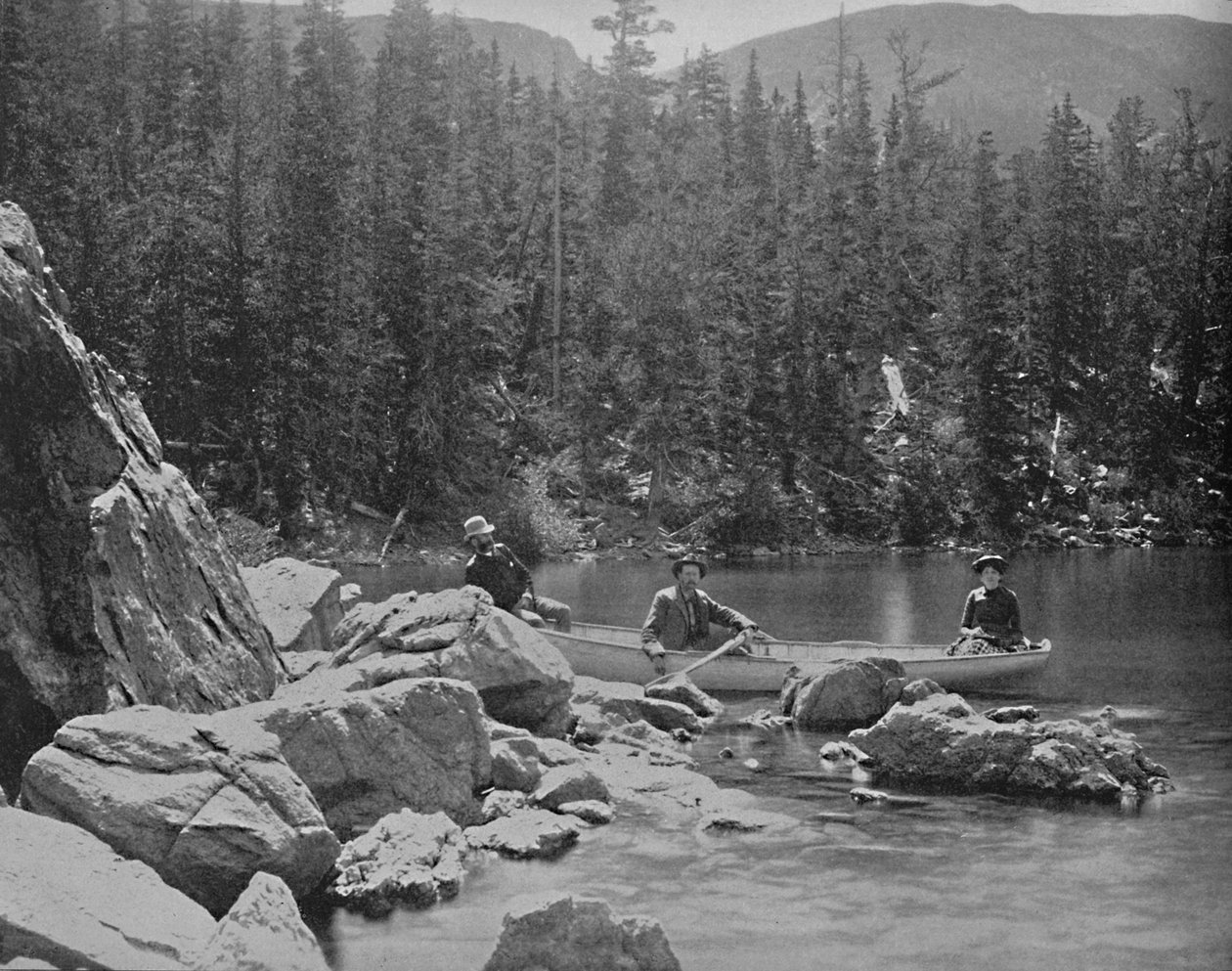 Lago Fen, cerca de Georgetown, Colorado, c1897 de Unbekannt