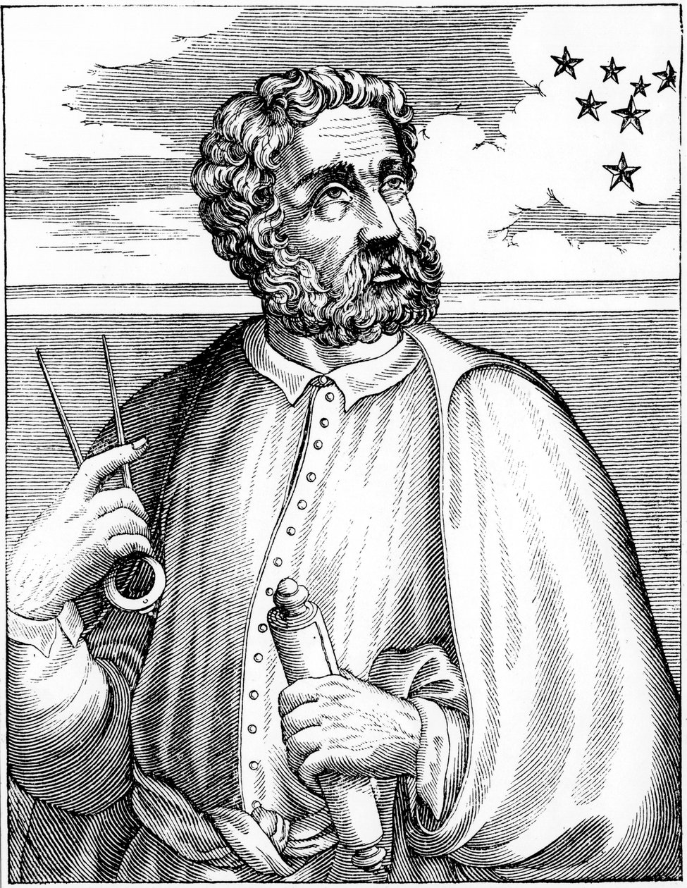 Fernando de Magallanes c. 1480-c. 1521, navegante portugués de Unbekannt