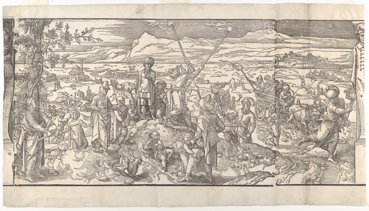 Festival de la Luna Nueva del friso Ces Moeurs et fachons de faire de Turcz Customs..., 1553 de Unbekannt