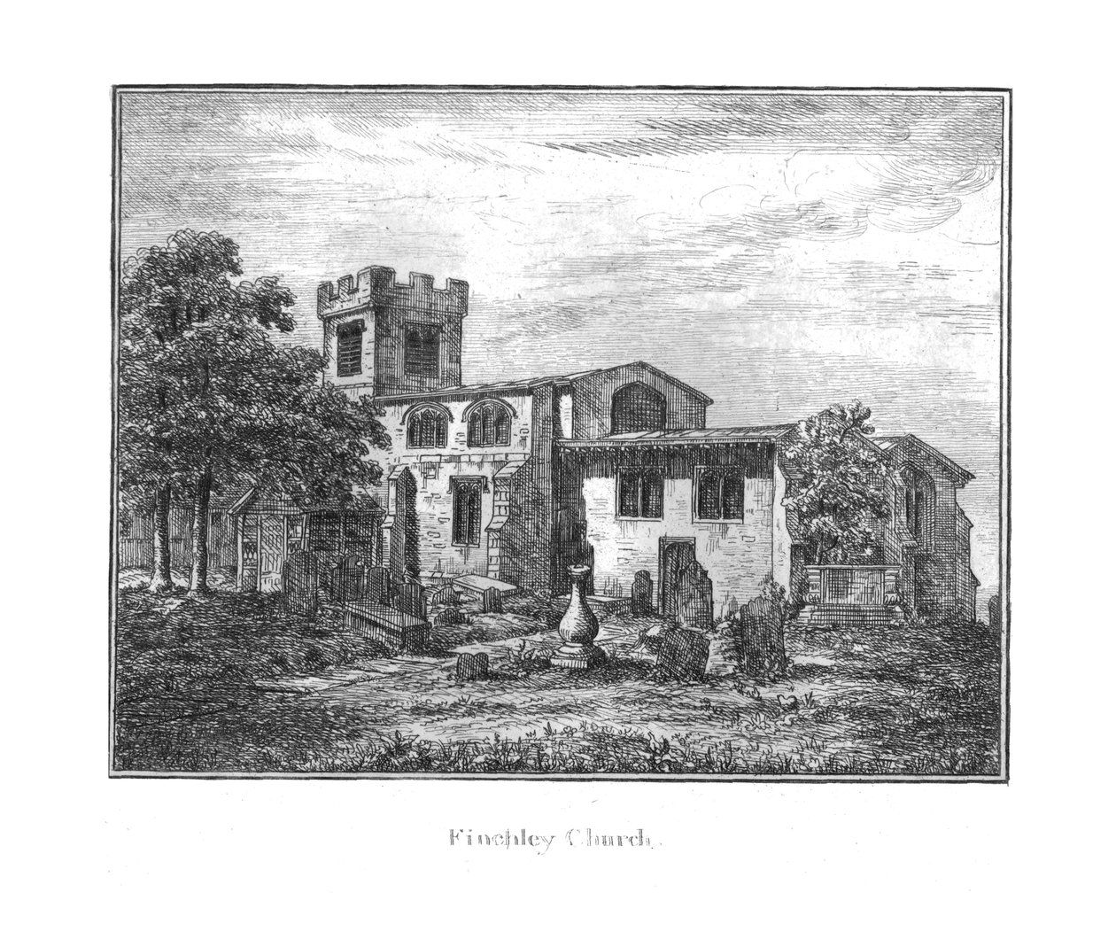 Iglesia de Finchley, siglo XVIII de Unbekannt