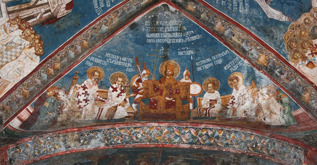Primer Concilio de Nicea, ca. 1350 de Unbekannt