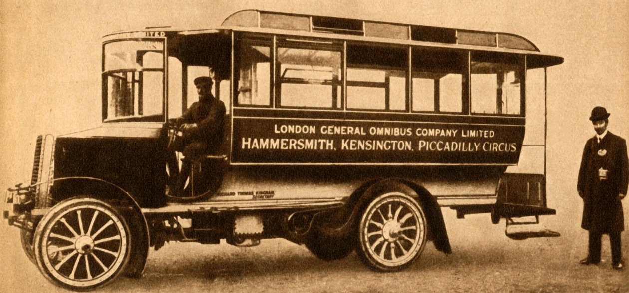 Primer autobús de motor L.G.O.C., 1904, 1933 de Unbekannt