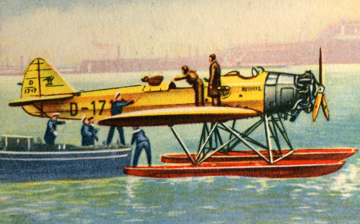 Primera entrega de correo por catapulta, 1929, 1932 de Unbekannt