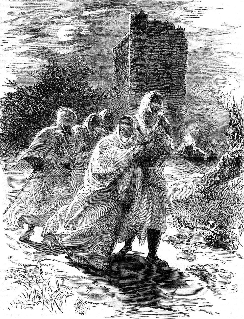 Huida de Matilda de Oxford, 1142 de Unbekannt