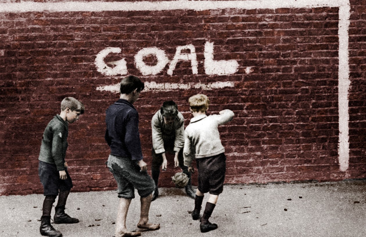 Fútbol en el East End, Londres, 1926-1927 de Unbekannt