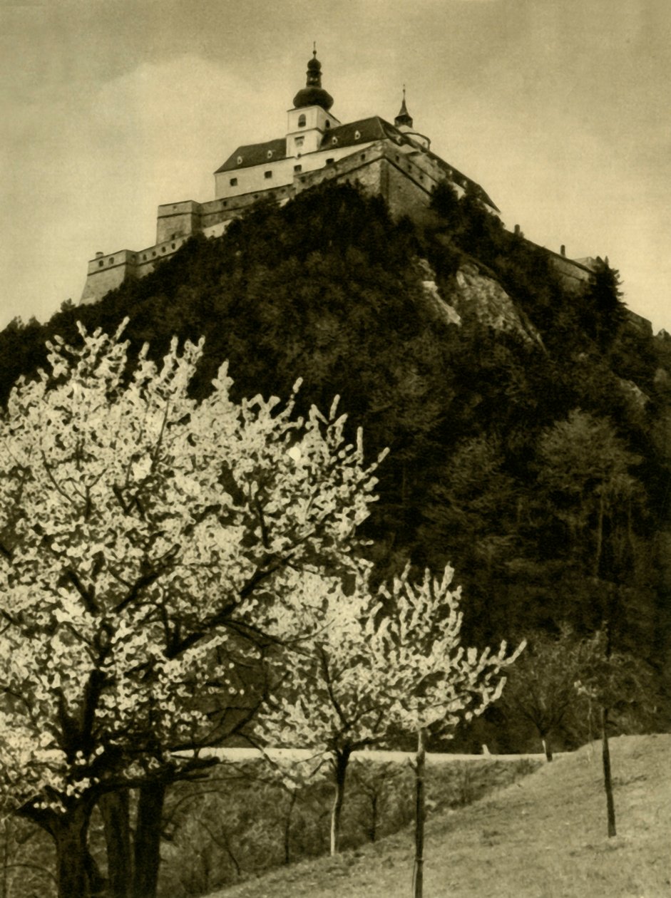 Castillo de Forchtenstein, Burgenland, Austria, c1935 de Unbekannt