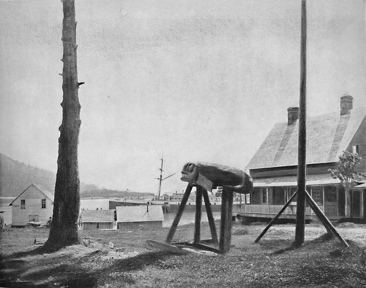 Fuerte Wrangel, Alaska, c1897 de Unbekannt