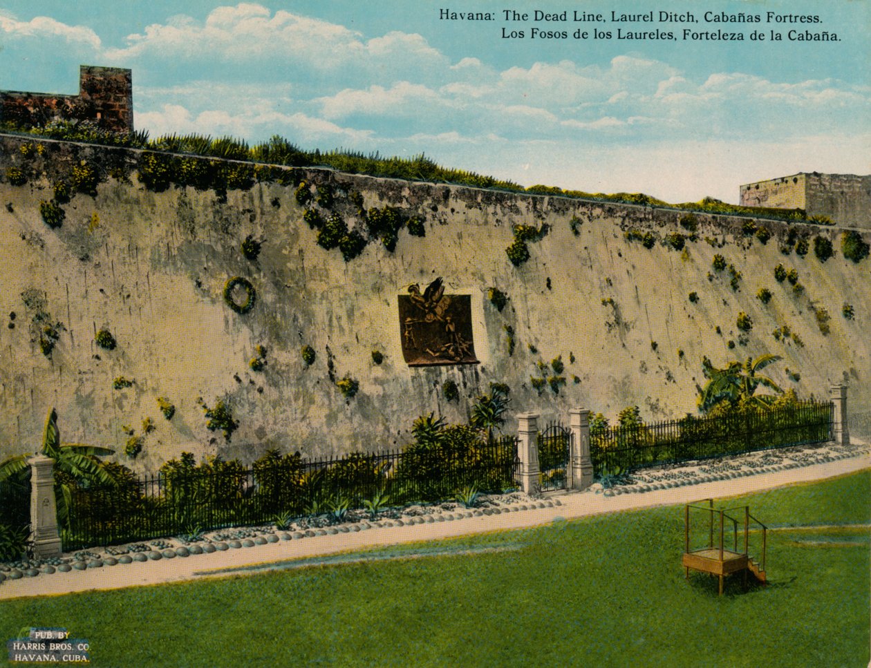 Foso de los Laureles y Fortaleza de La Cabaña, La Habana, Cuba, c1920 de Unbekannt