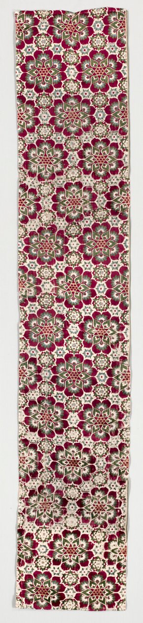 Terciopelo de cuatro colores con armorial de Medici en rosetones, 1450-1500 de Unbekannt