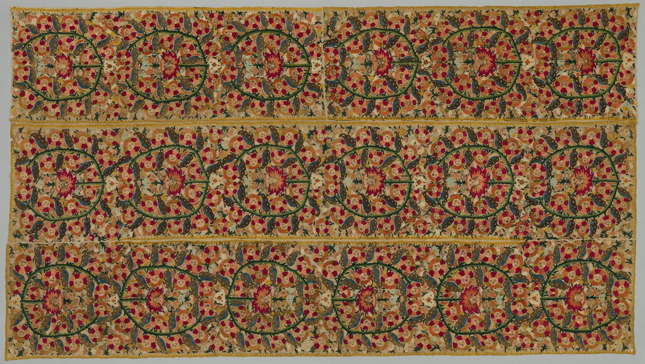 Cuatro Bordes de una Colcha, 1700s de Unbekannt