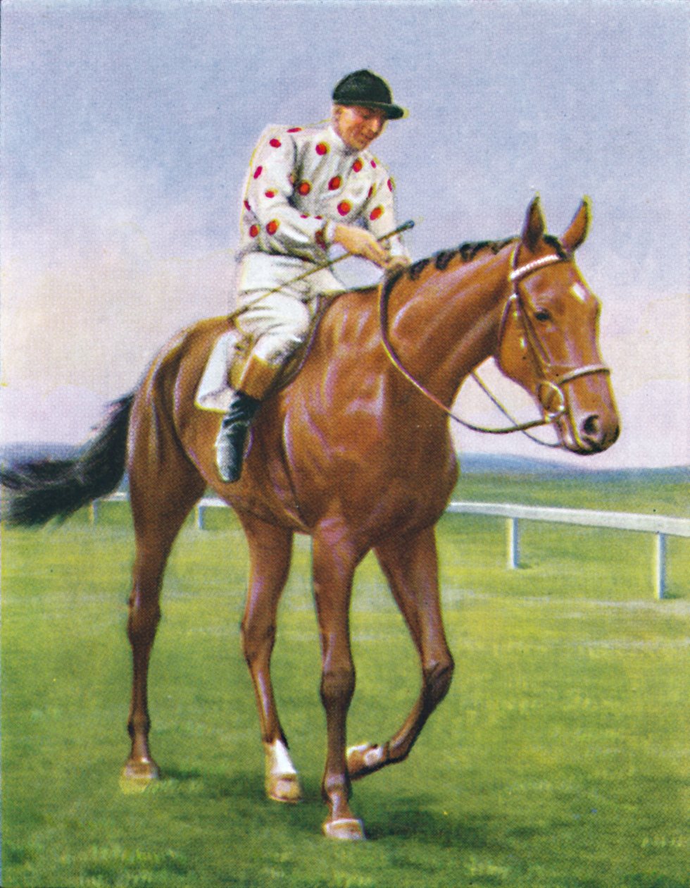 Foxbrough II, Jinete: P. Beasley, 1939 de Unbekannt