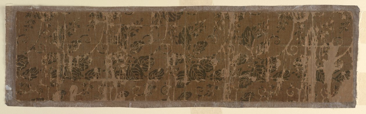 Fragmento de una túnica budista kesa, período Momoyama o Edo, finales del siglo XVI-XVII de Unbekannt
