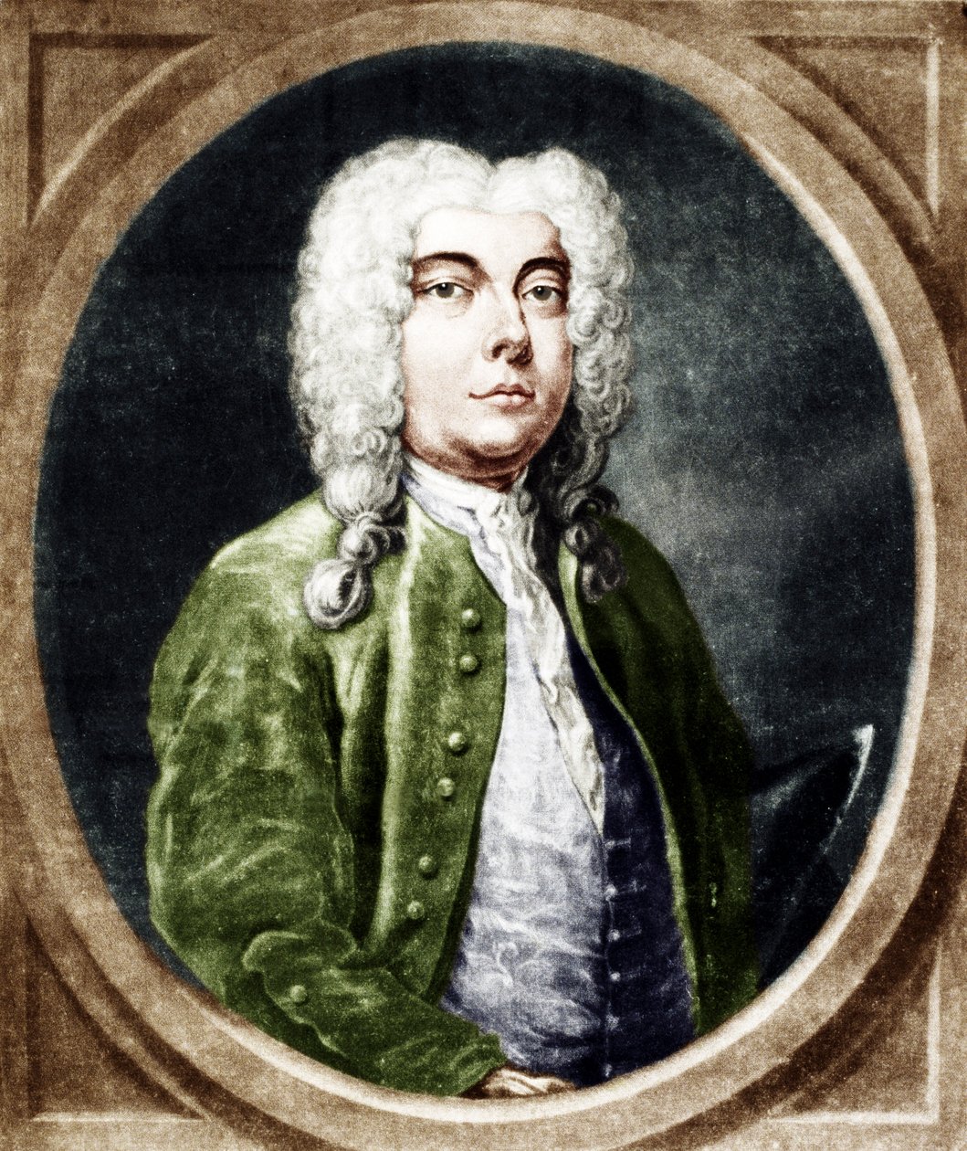 Francesco Bernardi SENESINO - grabado. Castrato mezzo-soprano masculino italiano. 1680-1750. Cantó en la compañía de Handel. Creó muchos roles en las óperas de Handel. Castrati. de Unbekannt