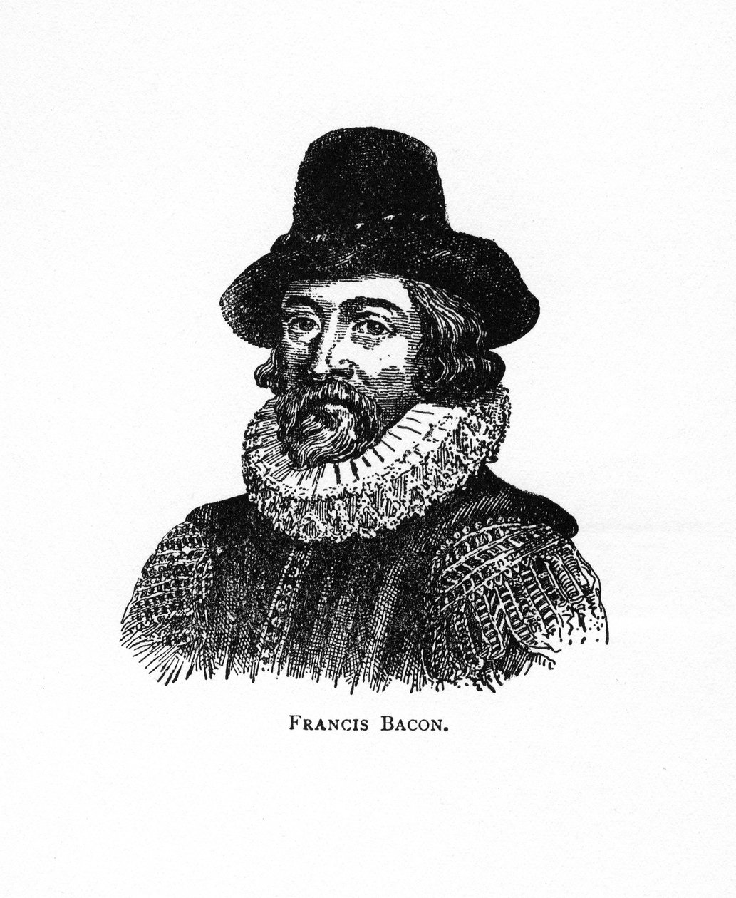 Francis Bacon, 1er Vizconde de St Albans, filósofo, científico y estadista inglés, siglo XX de Unbekannt