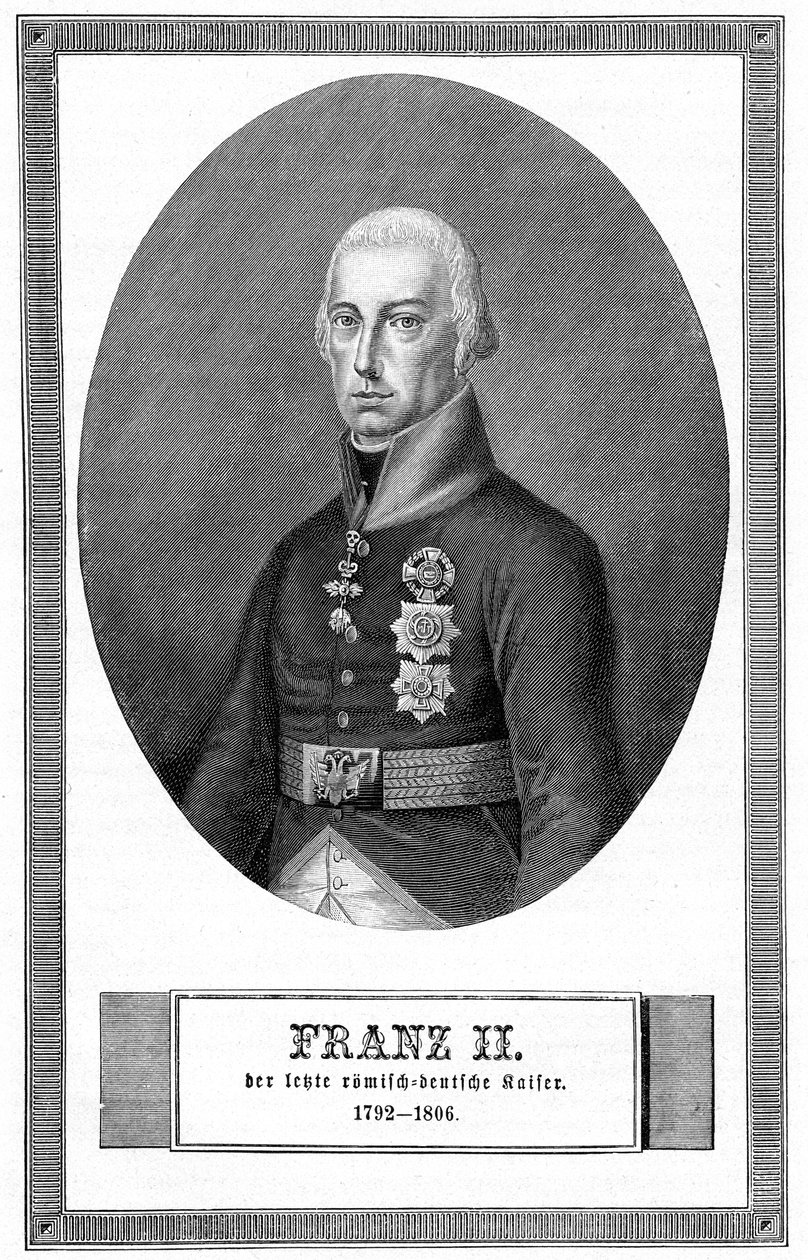 Francisco II, Emperador del Sacro Imperio Romano, 1900 de Unbekannt