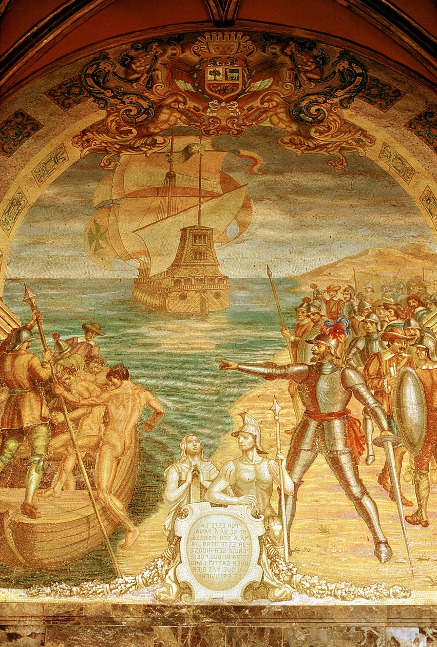 Francisco Pizarro c. 1478-1541, conquistador español de Unbekannt