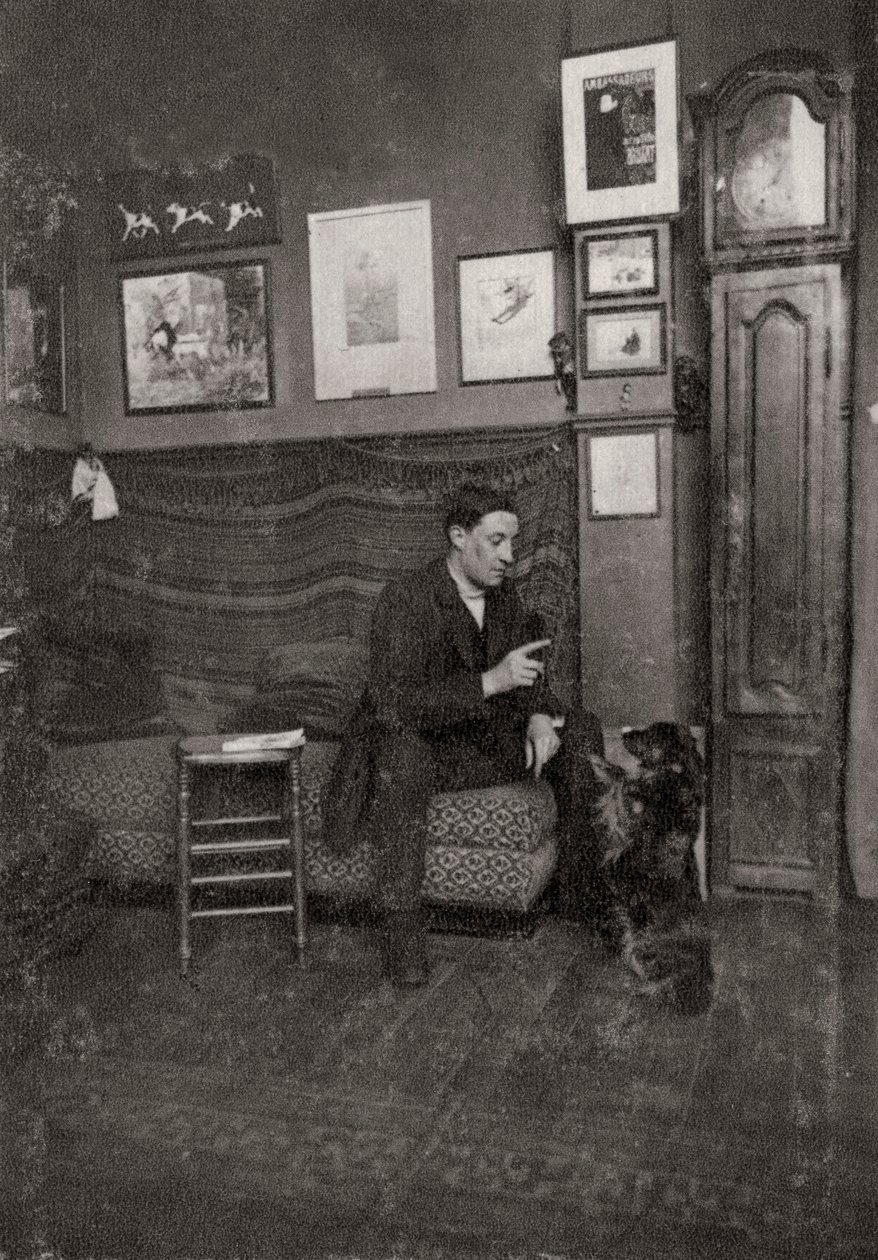 Francisque Poulbot, caricaturista e ilustrador francés, 1909 de Unbekannt