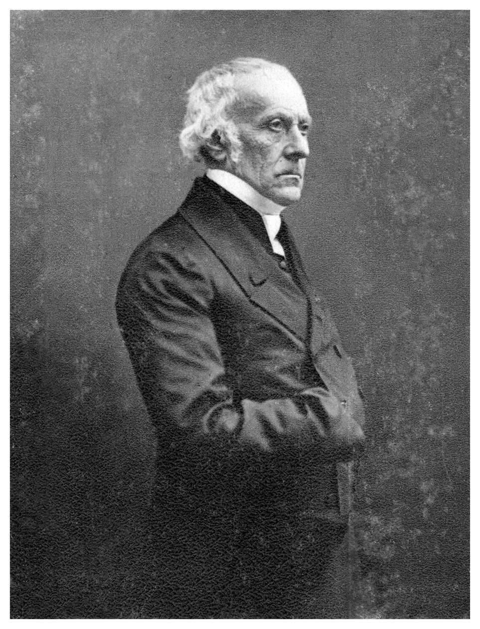 François Guizot, historiador, orador y estadista francés, c1845-1874 de Unbekannt