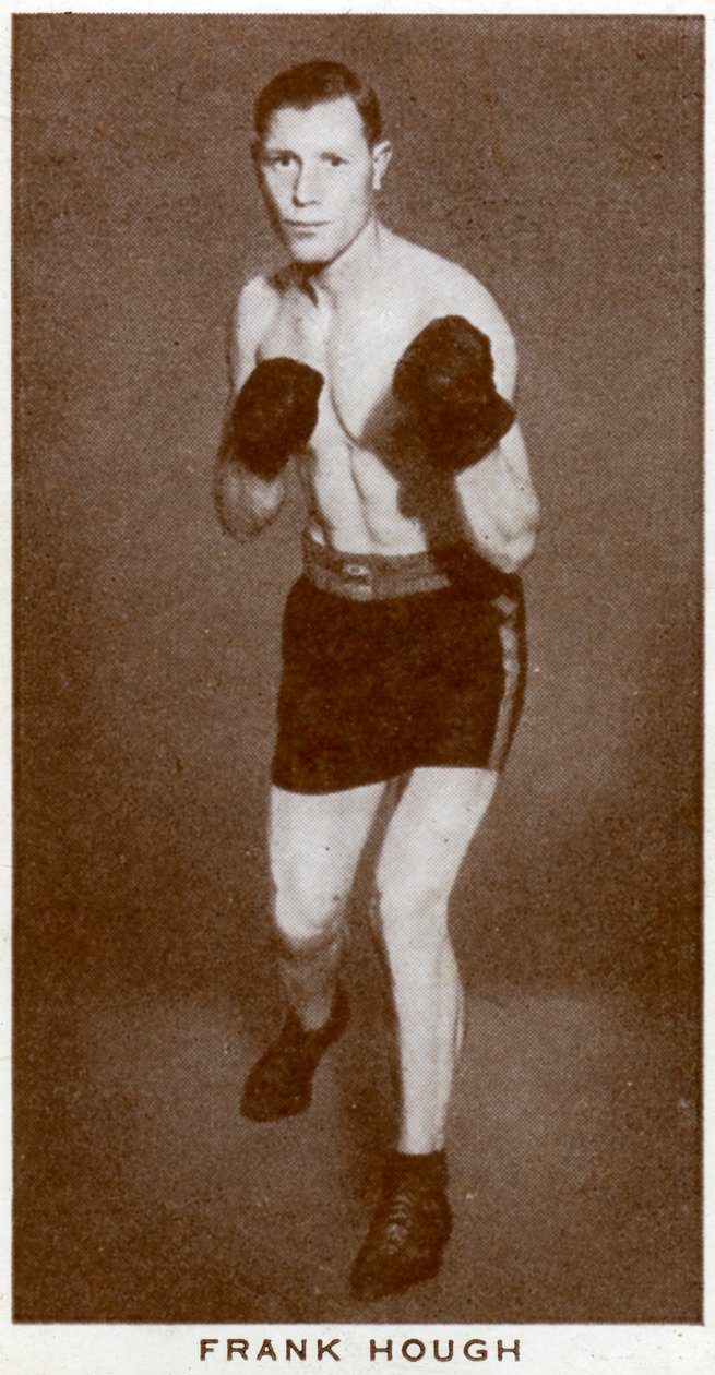Frank Hough, boxeador británico, 1938 de Unbekannt