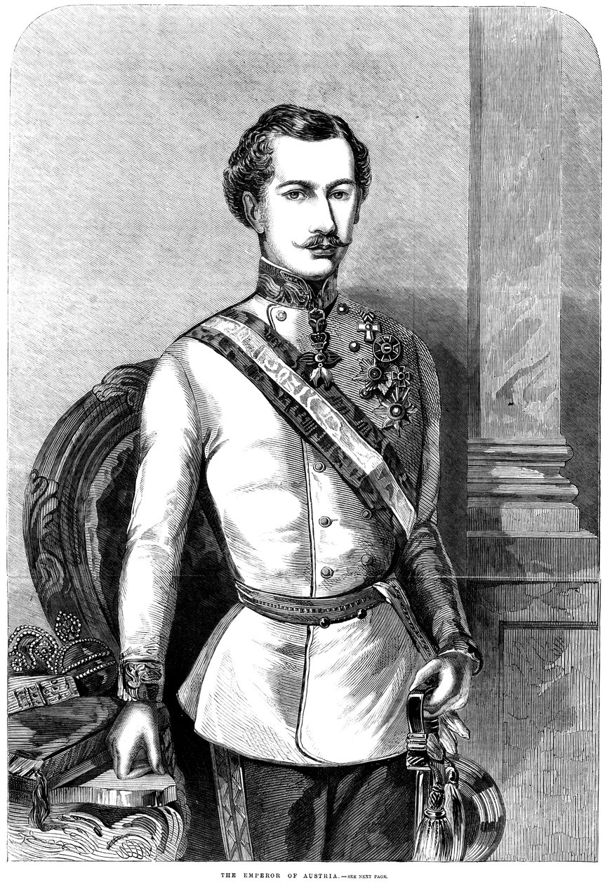 Francisco José I, Emperador de Austria, 1859 de Unbekannt