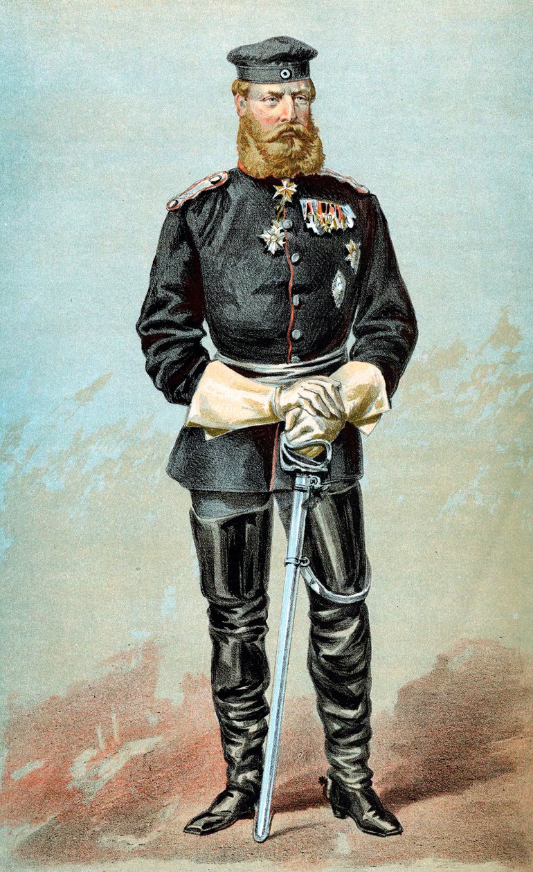 Federico III 1831-1888, Emperador de Alemania, 1870 de Unbekannt