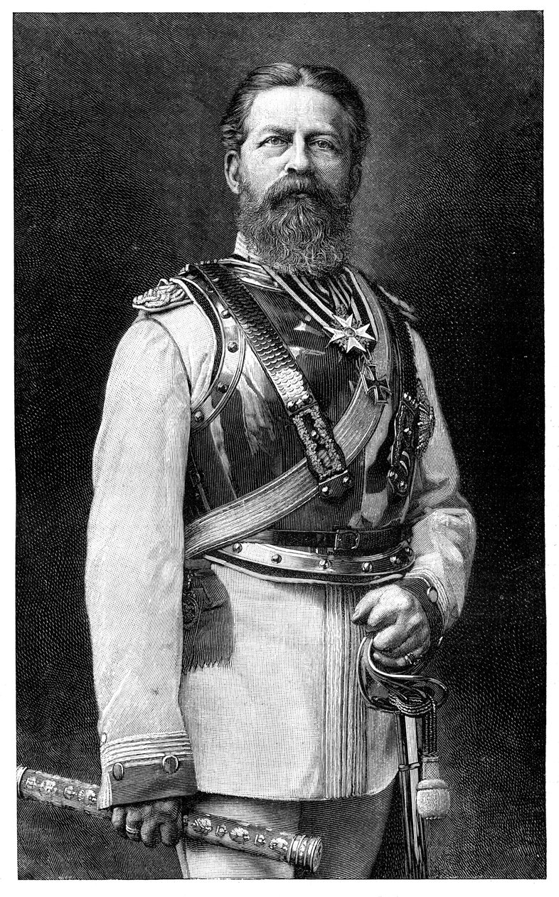 Federico III, Rey de Prusia y Emperador de Alemania, 1900 de Unbekannt