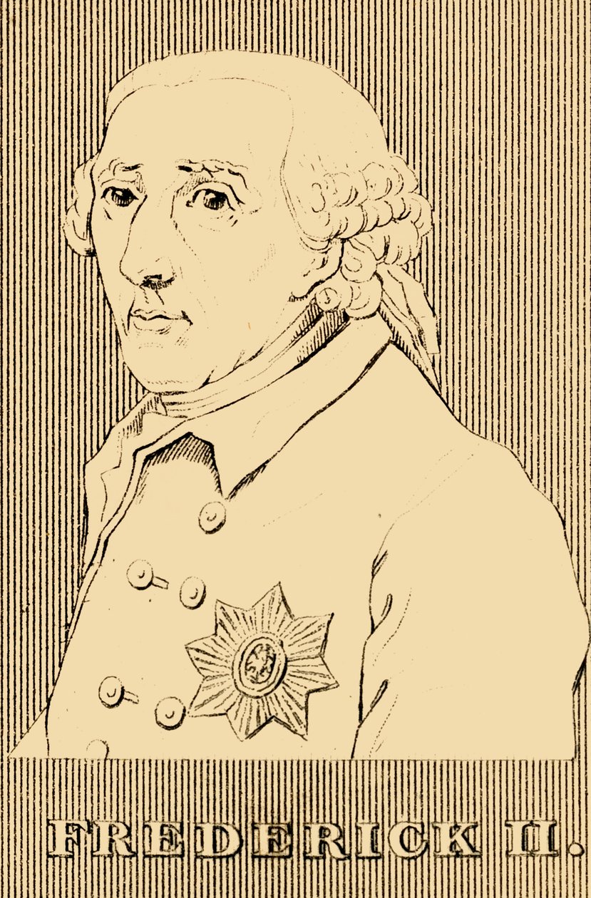 Federico II, 1712-1786, 1830 de Unbekannt