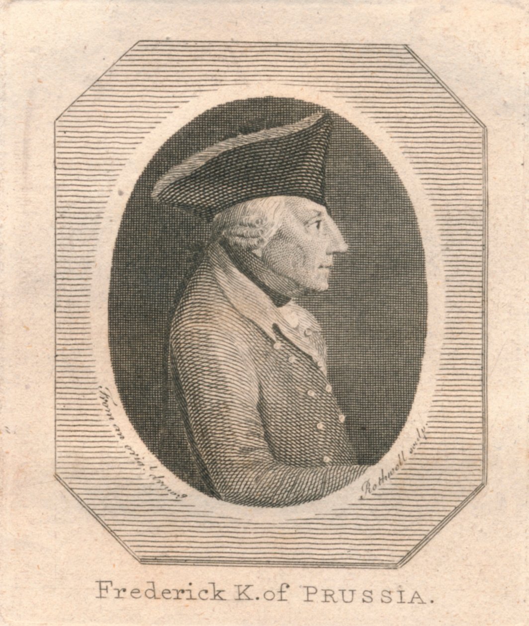 Federico K. de Prusia, c1800 de Unbekannt