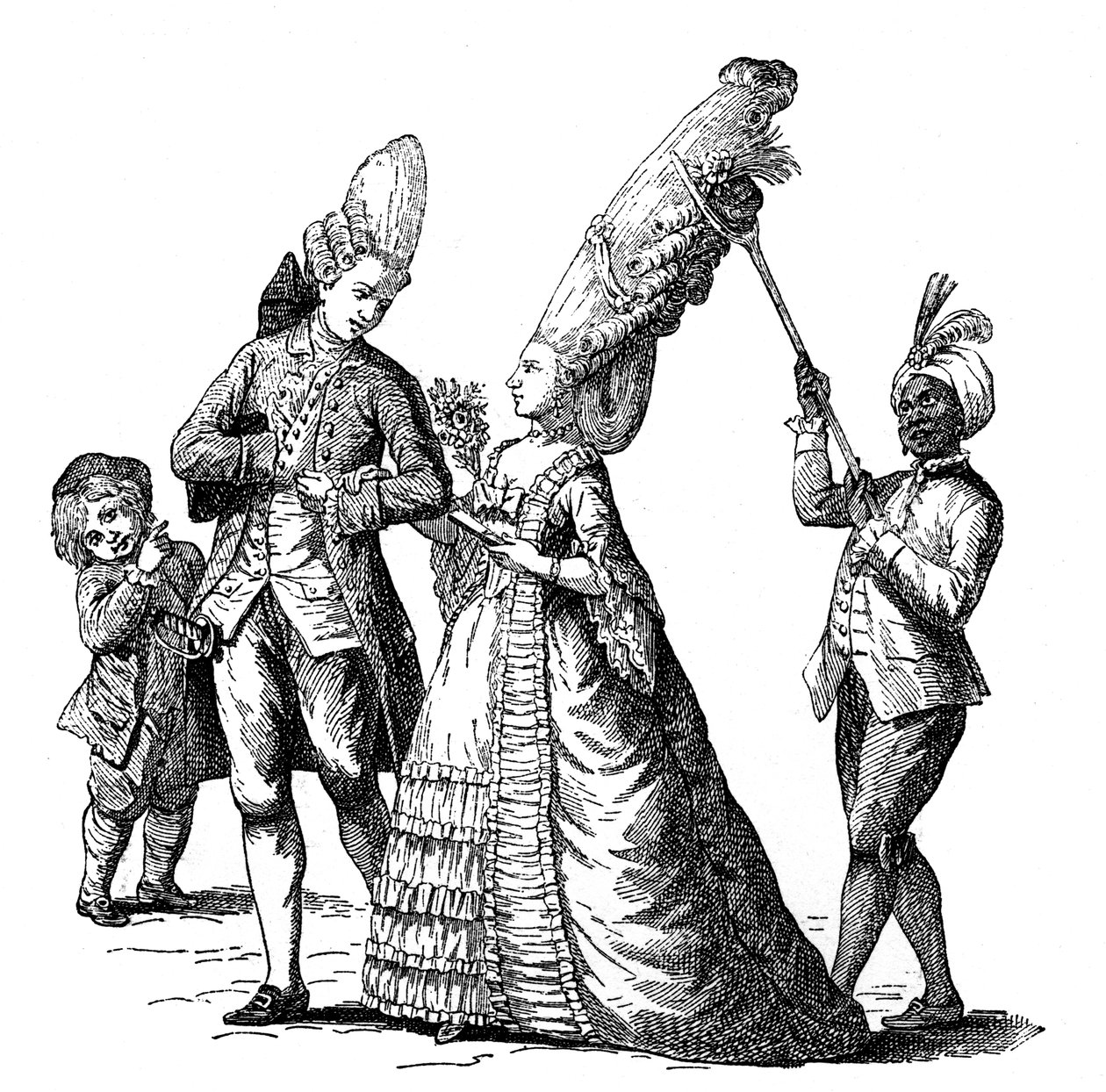 Traje Francés, 1885 de Unbekannt