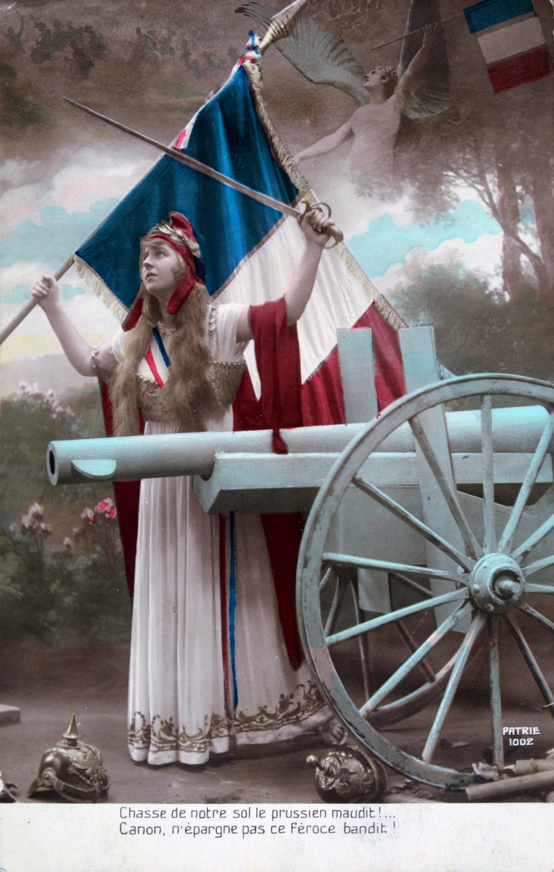 Postal francesa de la Primera Guerra Mundial, 1914-1918 de Unbekannt
