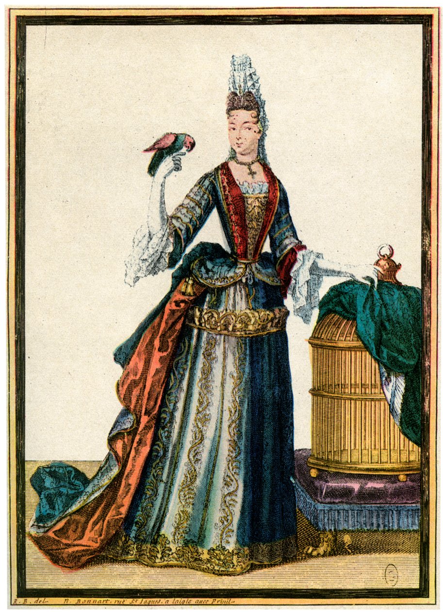 Moda francesa durante el reinado de Luis XIV, 1938 de Unbekannt