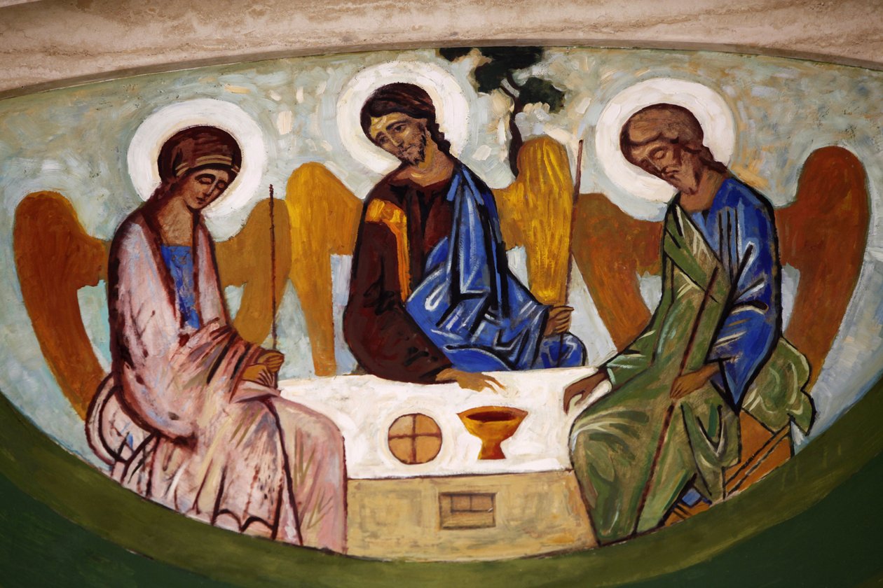 Fresco en la catedral de Madrid Madrid España de Unbekannt