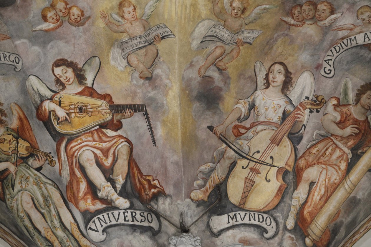 Fresco en la iglesia de Maglie, Apulia, Maglie, Italia de Unbekannt