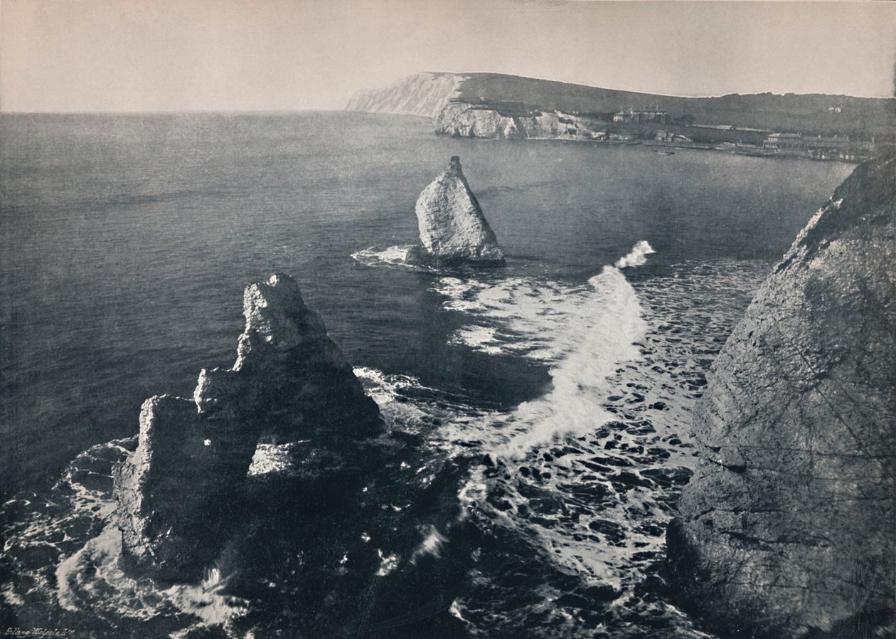 Bahía de Freshwater - Mostrando la roca arqueada de Unbekannt