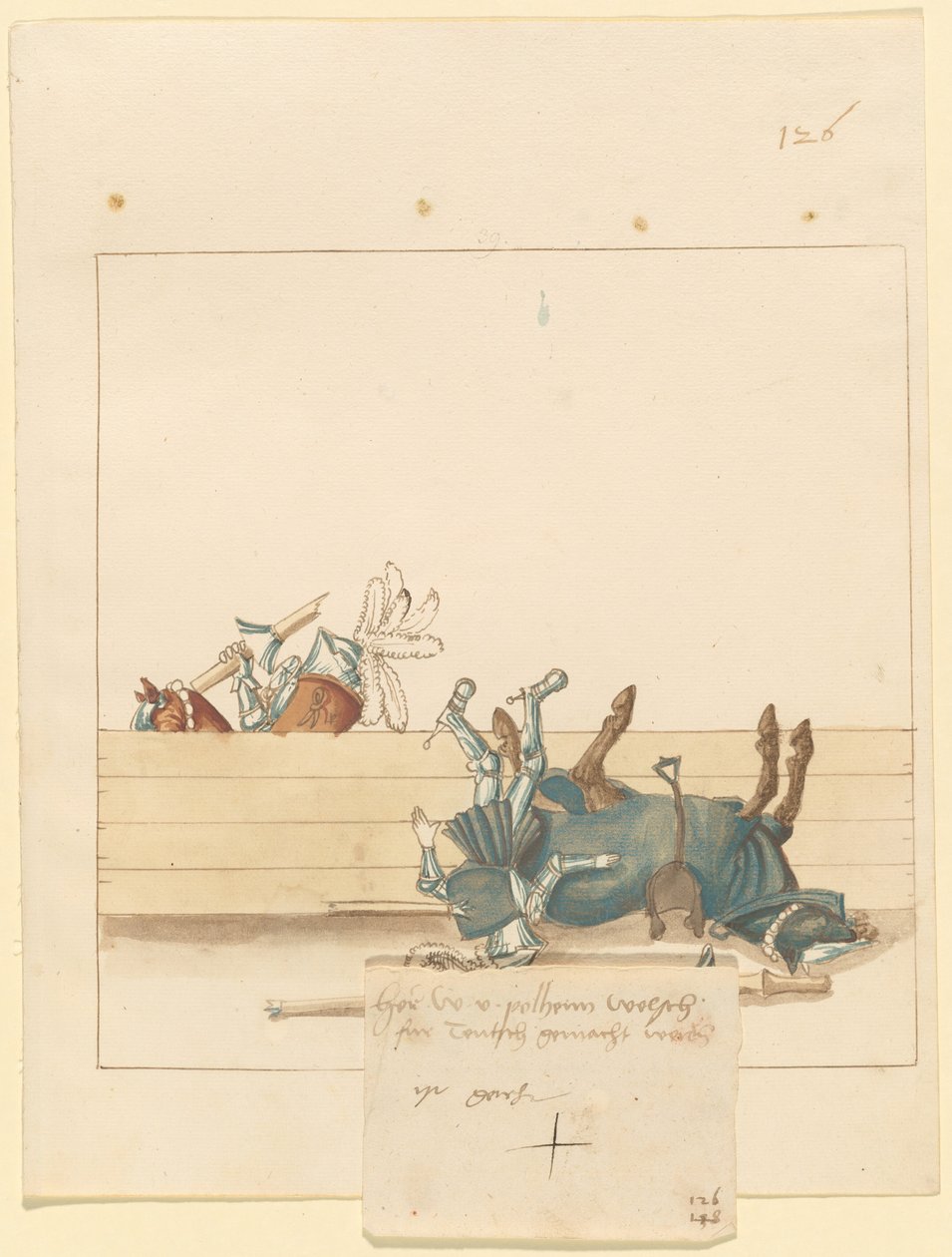 Freydal, El libro de justas y torneos del emperador Maximiliano I: Combates...Placa 114, c. 1515 de Unbekannt