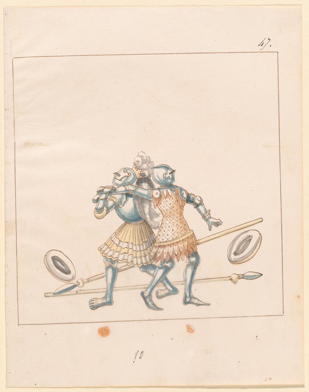 Freydal, El libro de justas y torneos del emperador Maximiliano I: Combates...Placa 152, c. 1515 de Unbekannt