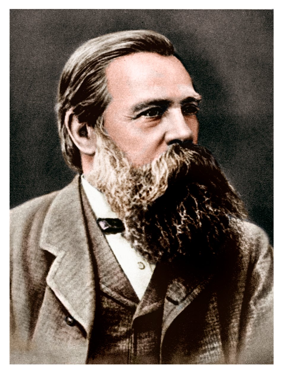 Friedrich Engels, socialista alemán y colaborador y partidario de Karl Marx, 1879 de Unbekannt