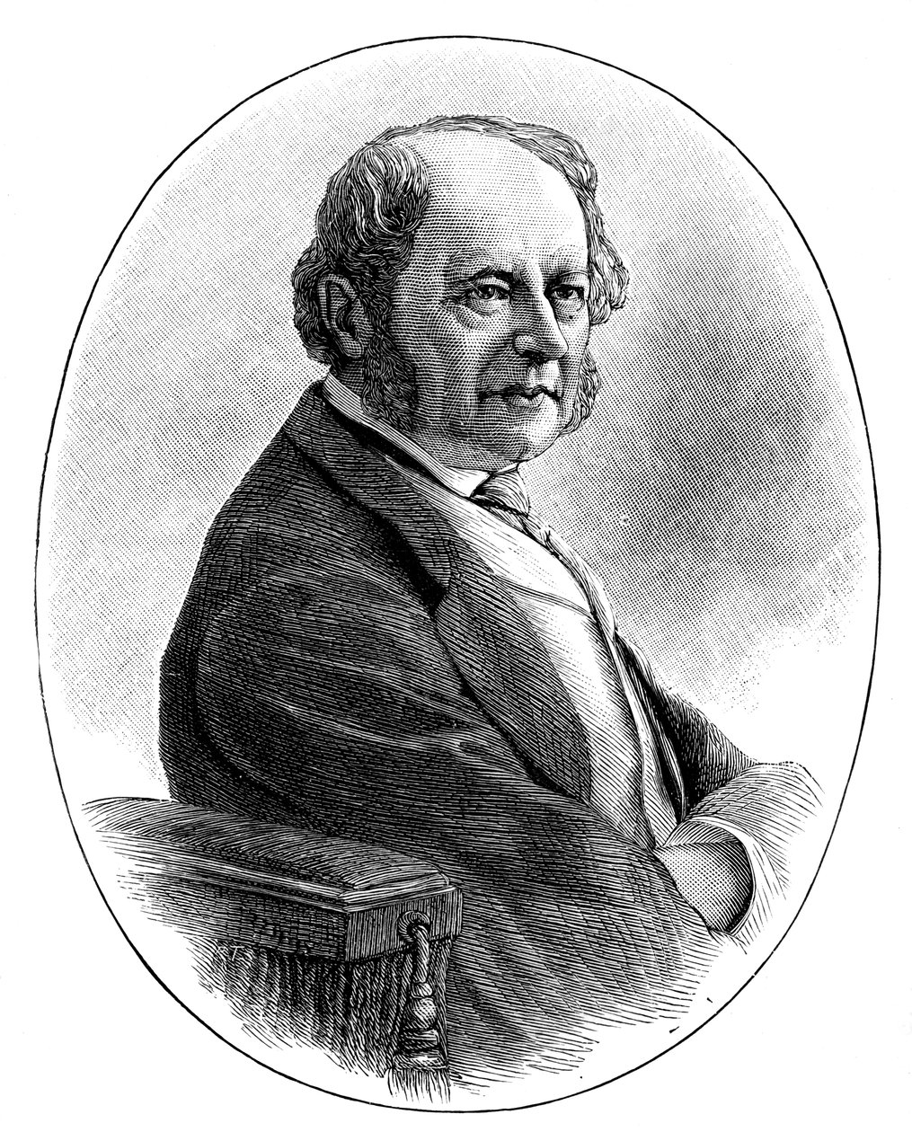 Friedrich Ferdinand Graf von Beust 1809-1886, estadista austriaco de Unbekannt