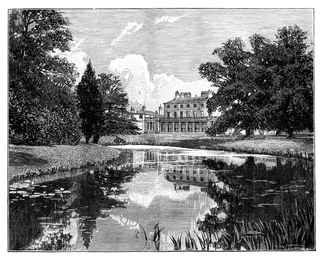 Casa Frogmore, cerca del Castillo de Windsor, Berkshire de Unbekannt