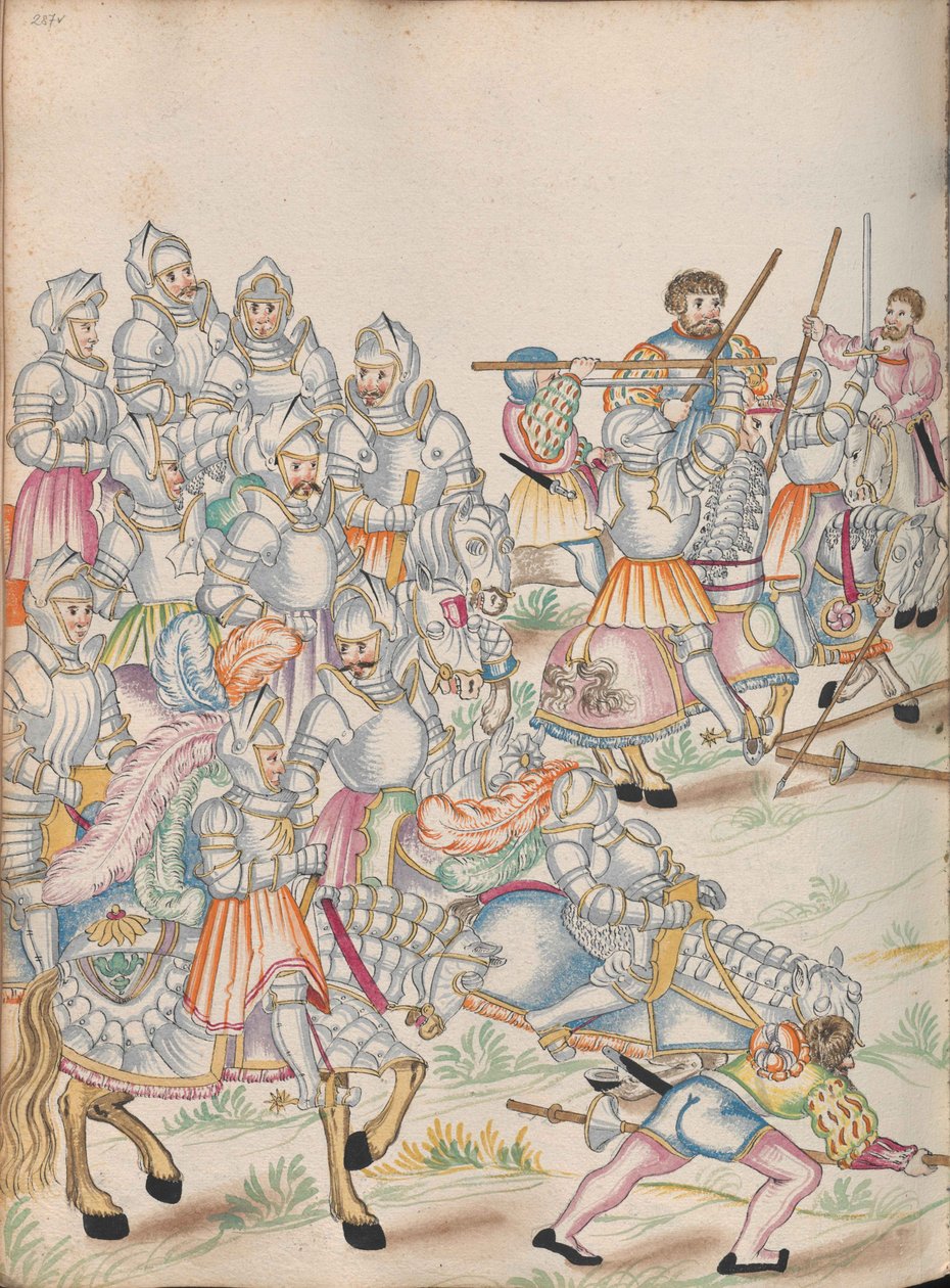 Diagramas de varias artes atléticas y gladiatorias de Unbekannt