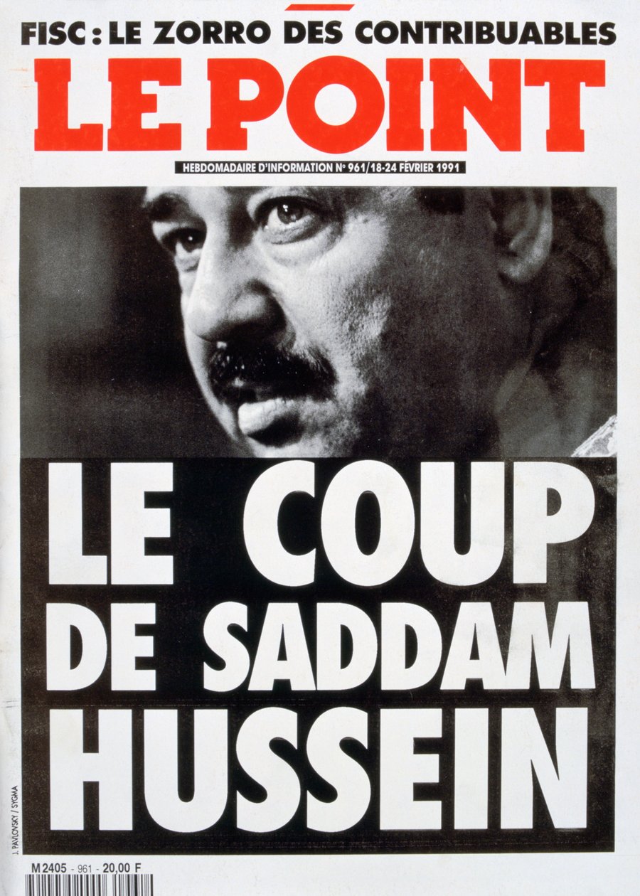 Portada de Le Point, febrero 1991 de Unbekannt
