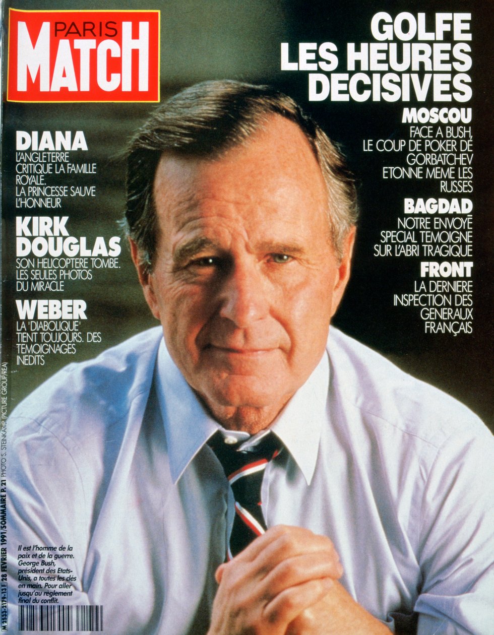 Portada de Paris Match, febrero 1991 de Unbekannt