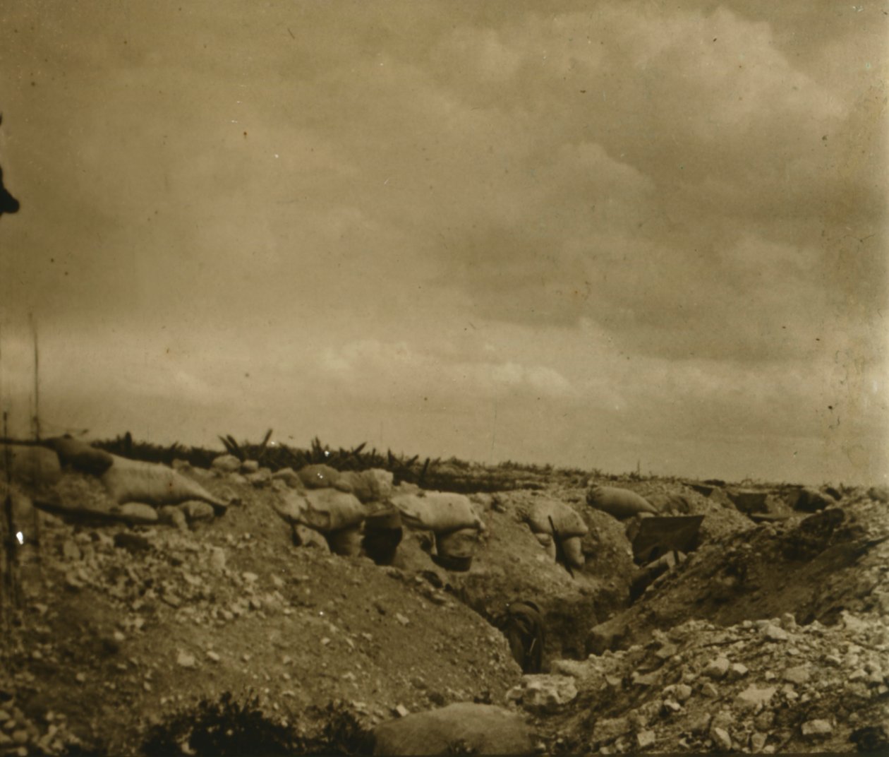 Línea del frente, Jonchery, norte de Francia, c1914-c1918 de Unbekannt