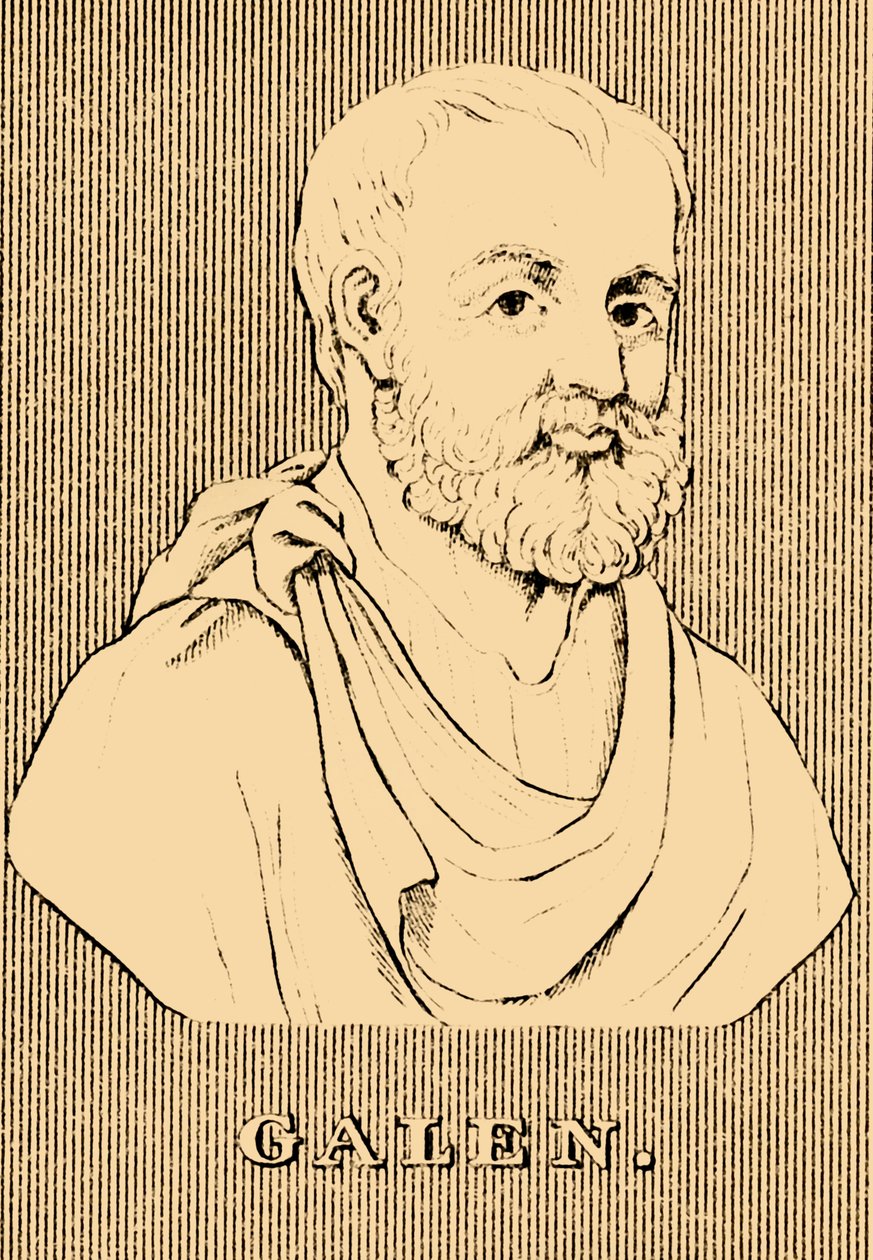 Galeno, 129 d.C.-c. 216, 1830 de Unbekannt