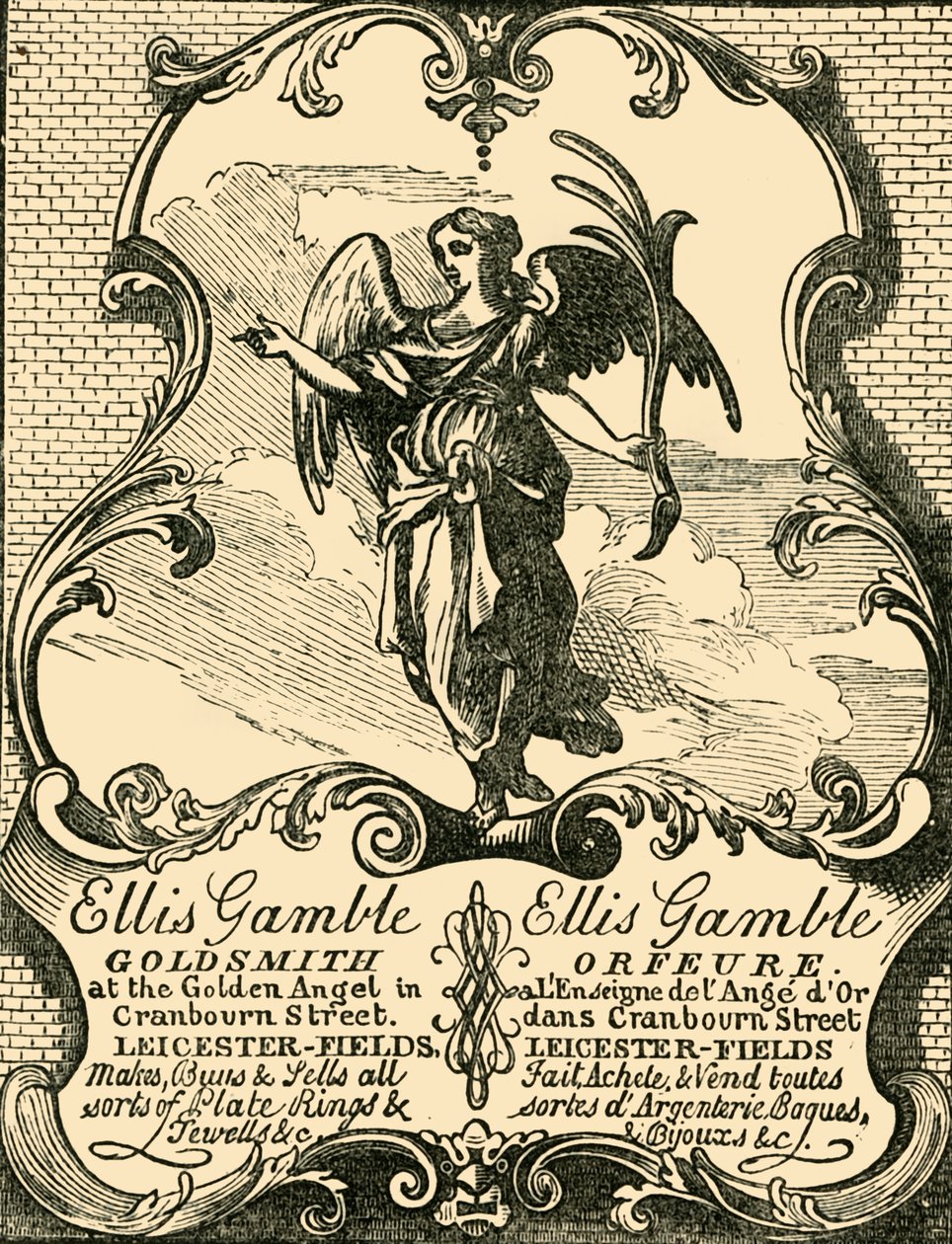 Factura de la tienda de Gamble, 1881 de Unbekannt