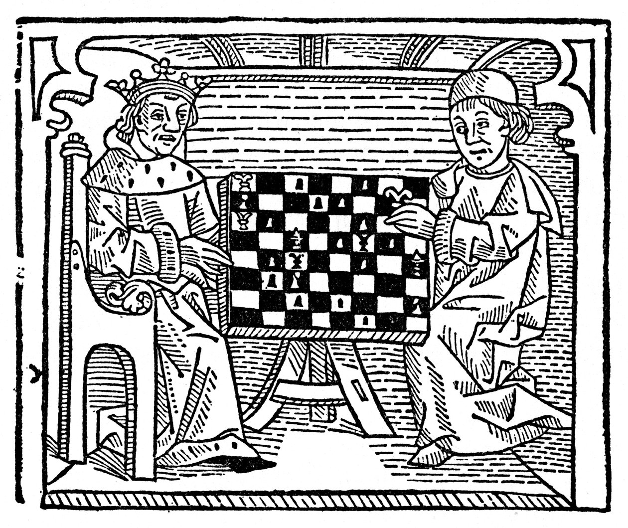 Juego y partida de ajedrez, 1474 1956 de Unbekannt