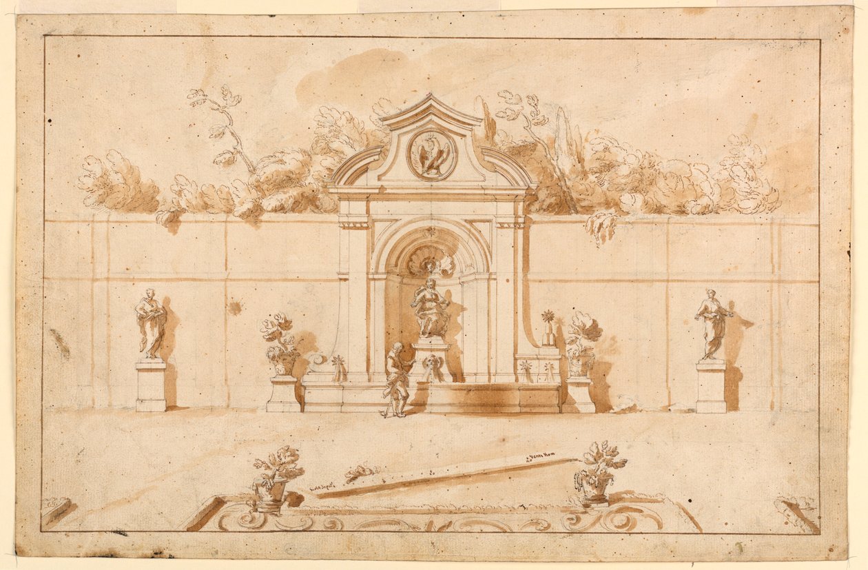 Muro del jardín de Unbekannt