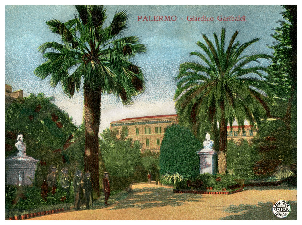Jardín Garibaldi, Palermo, Sicilia, Italia, principios del siglo XX de Unbekannt