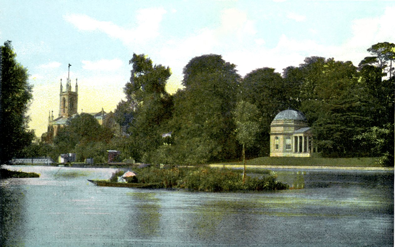 Villa de Garrick, Richmond upon Thames, Londres, siglo XX de Unbekannt