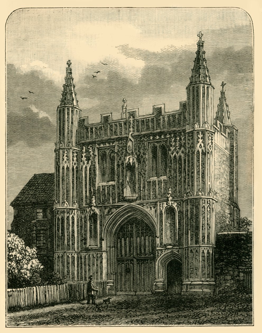 Puerta de la Abadía de San Juan, 1898 de Unbekannt